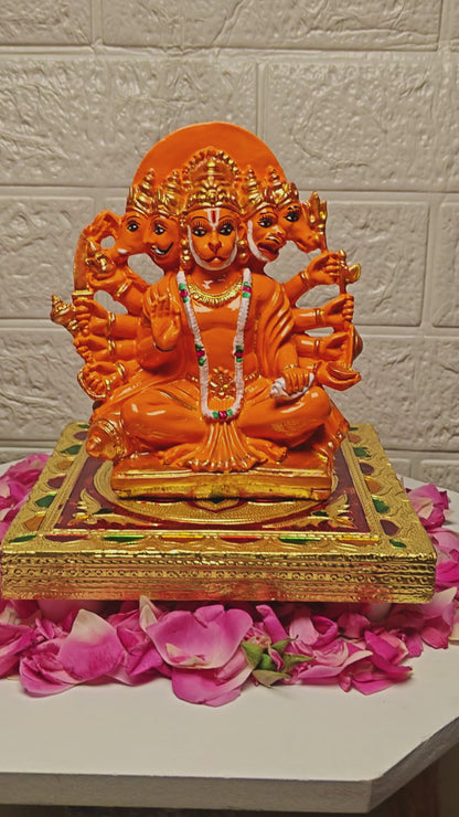 The Mahabali 6" Panchmukhi Hanumanji Murti