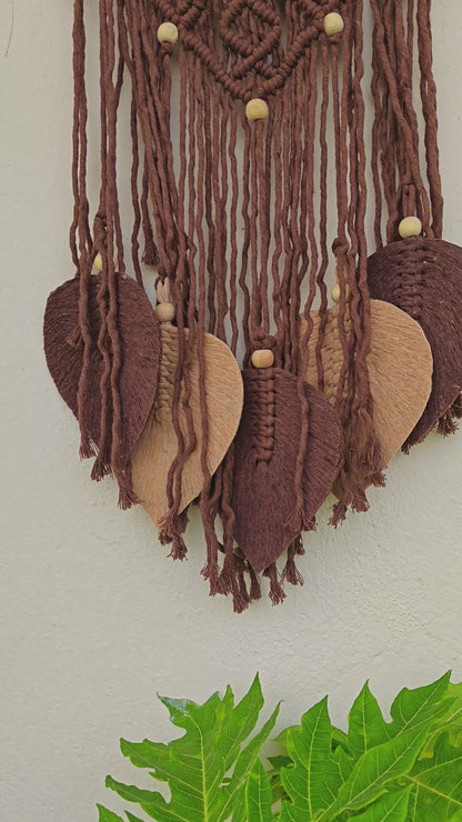 The Sutra Mandala Macrame 27" Dreamcatcher